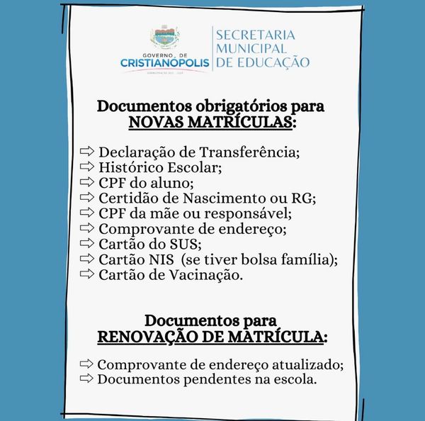 Secretaria - Solicitação de Documentos